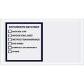 5-1/2&quot; x 10&quot; Documents Enclosed - Printer Clear Full Face, 1000 Pack