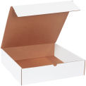 16&quot;x16&quot;x4&quot; Corrugated Literature Mailer, White - Pkg Qty 25