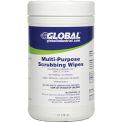 Multi-Purpose Scrubbing Wipes, 70 Wipes/Canister, 6 Canisters/Case