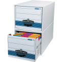 Stor/Drawer Steel Plus File Storage Drawer, 24&quot; x 12&quot; x 10&quot; White/Blue, FSB700 - Pkg Qty 6