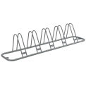 70&quot;L Single Sided Bicycle Parking Rack, Adjustable, 5-Bike Capacity