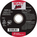 United Abrasives - Sait 23106 Depressed Center Wheel T1 A60S 6&quot;x .045&quot; x 7/8&quot; 60 Grit Aluminum Oxide - Pkg Qty 50