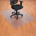 Interion Office Chair Mat for Hard Floor, 36&quot;W x 48&quot;L, Straight Edge