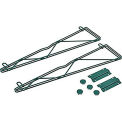 Nexel 24" Single Arm Fixed Wall Bracket (Pair), Green Epoxy Finish
