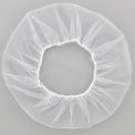 Global Industrial Nylon Hairnet, 20&quot;, Honeycomb, White, 100/Bag