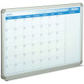Global Industrial 36&quot;W x 24&quot;H Magnetic Dry Erase Calendar Board