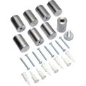 Global Industrial Hardware Replacement Kit for all Glass Boards