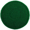 Global Industrial 13&quot; Scrubbing Pad, Green, 4 Pack