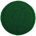 Global Industrial 20" Scrubbing Pad, Green, 4 Per Case