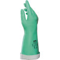 MAPA AK22 Stanslov Knit-Lined Nitrile Gloves, 14&quot; L, Med Weight, Size 9, 1 Pair