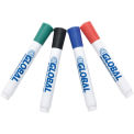 Dry Erase Marker, 4 Pack (Green, Black, Blue, Red)