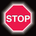 Premium Stop Sign, Aluminum, 18&quot;W X 18&quot;H