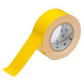 Brady ToughStripe Floor Marking Tape, Polyester, 2&quot;W X 100'L, Yellow, 104312