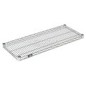 Nexel S1272C 72"W x 12"D Chrome Wire Shelf, Steel, 600 Lbs Capacity