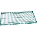 Nexel 72"W x 12"D Poly-Green™ Epoxy Wire Shelf