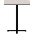 Alera Reversible Laminate Table Top, 35-1/2&quot; Square, White/Gray
