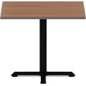 Alera Reversible Laminate Table Top, 35-1/2" Square, Espresso/Walnut