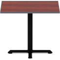 Alera Reversible Laminate Table Top, 35-1/2" Square, Medium Cherry/Mahogany
