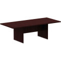 Alera Rectangle Conference Table, 94-1/2&quot;W x 41-3/8&quot;D, Mahogany, Valencia Series