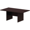 Alera Rectangle Conference Table, 70-7/8&quot;W x 41-3/8&quot;D, Espresso, Valencia Series
