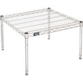 Global Industrial Chrome Wire Dunnage Rack - 24&quot;W x 24&quot;D x 14&quot;H