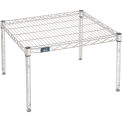 Nexel Chrome Wire Dunnage Rack, 24&quot;W x 21&quot;D x 14&quot;H