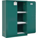 45 Gallon Pesticide Storage Cabinet, Manual Close, 43&quot;W x 18&quot;D x 65&quot;H
