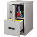 Fireking Fireproof File Cabinet And Safe, Legal & Letter, 17-3/4&quot;W x 22-1/8&quot;D x 27-3/4&quot;H