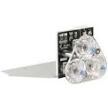 Buyers 3024642, Clear 3 LED Alley Lights, 12V, 2-1/7&quot; x 2-2/7&quot; x 5&quot;
