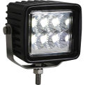 Buyers 1492237, 3.23&quot; Square Clear Spot Light With 6 LED