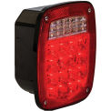Buyers 5626734, 5.75&quot; Red Box Style Stop/Turn/Tail Light With 34 LED