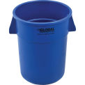 Global Industrial 55 Gallon Garbage Can, Blue