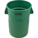 Global Industrial 44 Gallon Garbage Can, Green