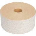 Reinforced Water Activated Kraft Tape, Light Duty, 3&quot; x 375', White - Pkg Qty 8