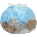 40-45 Gallon Super Duty Clear Trash Bags, 2.5 Mil, 100 Bags/Case