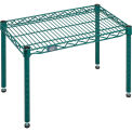Nexel Poly-Green Wire Dunnage Rack, 30&quot;W x 14&quot;D x 14&quot;H