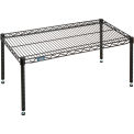 Nexel Black Epoxy Wire Dunnage Rack, 36&quot;W x 18&quot;D x 14&quot;H