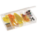 Plano StowAway Utility Box, 7 Compartments, 6-1/2&quot;L x 4-1/4&quot;W x 1-3/8&quot;H, Clear - Pkg Qty 6