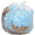 45-55 Gallon Super Duty Clear Trash Bags, 2.5 Mil, 75 Bags/Case