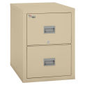 Fireking Fireproof 2 Drawer Vertical File Cabinet 2P2131-CPA, Legal, 20-13/16&quot;Wx31-9/16&quot;Dx27-3/4&quot;H