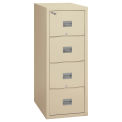 Fireking Fireproof 4 Drawer Vertical File Cabinet 4P2131-CPA, Legal, 20-13/16&quot;Wx31-9/16&quot;Dx52-3/4&quot;H