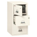 Fireking Fireproof 3 Drawer Vertical Safe-In-File, Legal, Ivory White, 20-13/16&quot;Wx31-9/16&quot;Dx40-1/4&quot;H