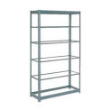 Global Industrial Heavy Duty Shelving 48"W x 12"D x 96"H With 6 Shelves, No Deck, Gray