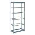 Global Industrial Heavy Duty Shelving 36"W x 18"D x 96"H With 6 Shelves, No Deck, Gray