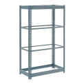Global Industrial Heavy Duty Shelving 48"W x 24"D x 72"H With 4 Shelves, No Deck, Gray