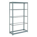 Global Industrial Heavy Duty Shelving 48"W x 18"D x 72"H With 5 Shelves, No Deck, Gray