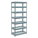 Global Industrial Extra Heavy Duty Shelving 36"W x 24"D x 84"H With 7 Shelves, Wire Deck, Gry