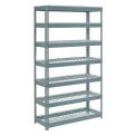 Global Industrial Extra Heavy Duty Shelving 48&quot;W x 12&quot;D x 84&quot;H With 7 Shelves, Wire Deck, Gry