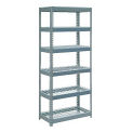 Global Industrial Extra Heavy Duty Shelving 36"W x 12"D x 60"H With 6 Shelves, Wire Deck, Gry