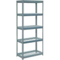 Global Industrial Extra Heavy Duty Shelving 36&quot;W x 12&quot;D x 72&quot;H With 5 Shelves, Wire Deck, Gry